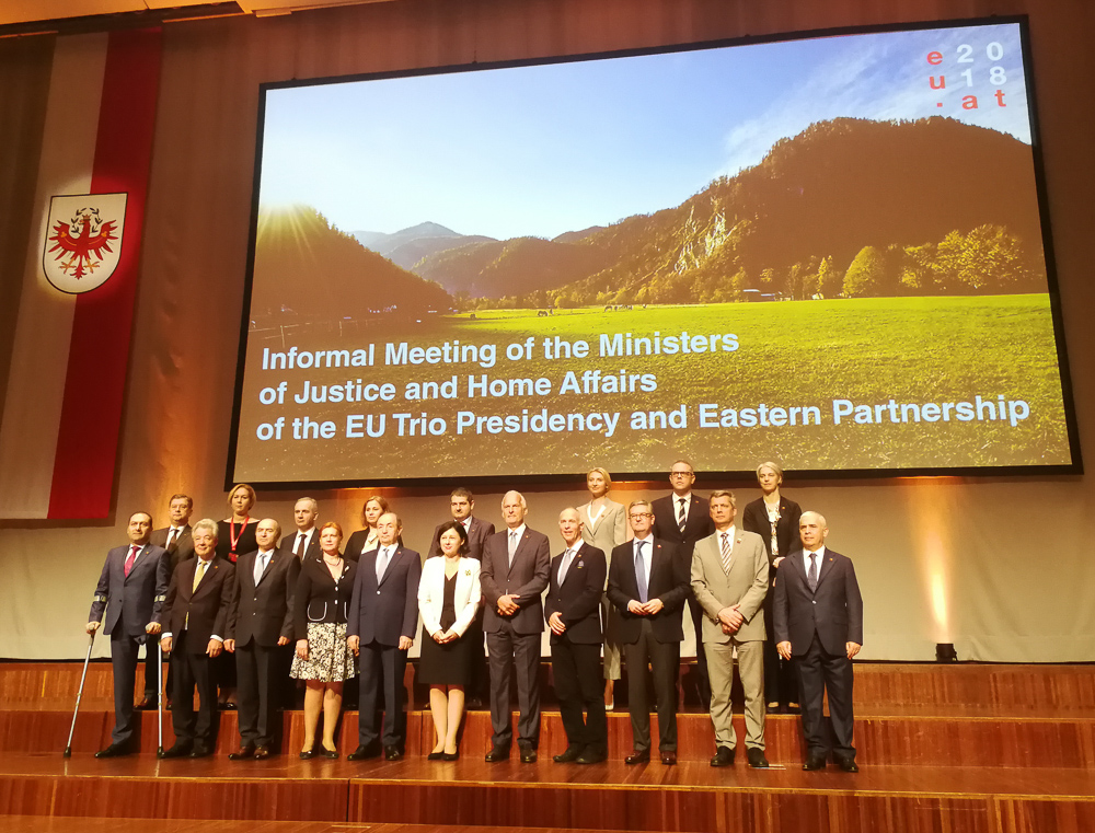 Встреча министров юстиции государств – членов Европейского союза и государств – участников инициативы Европейского союза «Восточное партнерство»